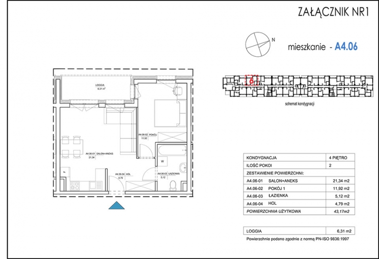 Apartament nr. A4.06